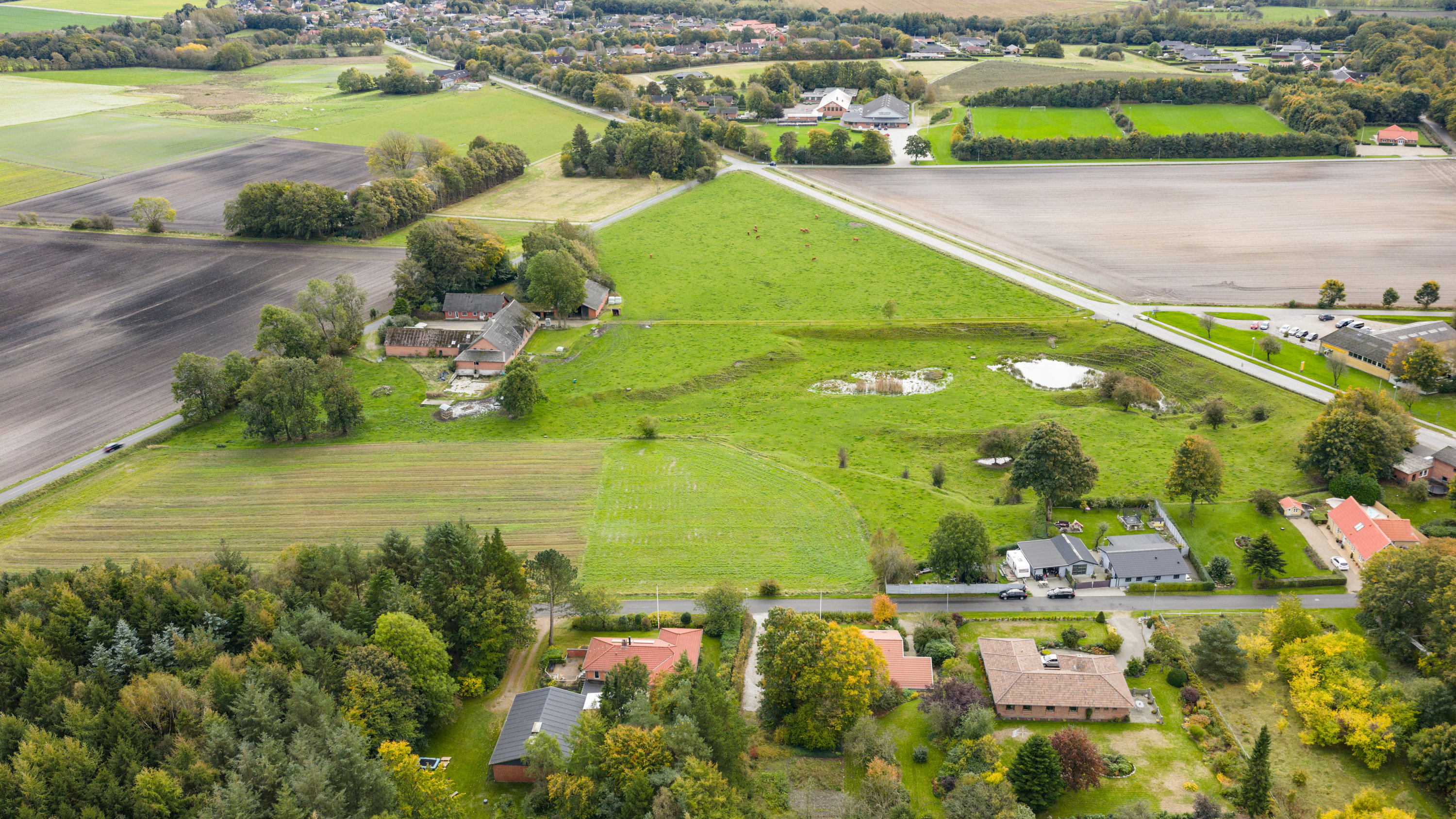 Hobbylandbrug på Del af Nybogårdvej 1 7480 Vildbjerg.