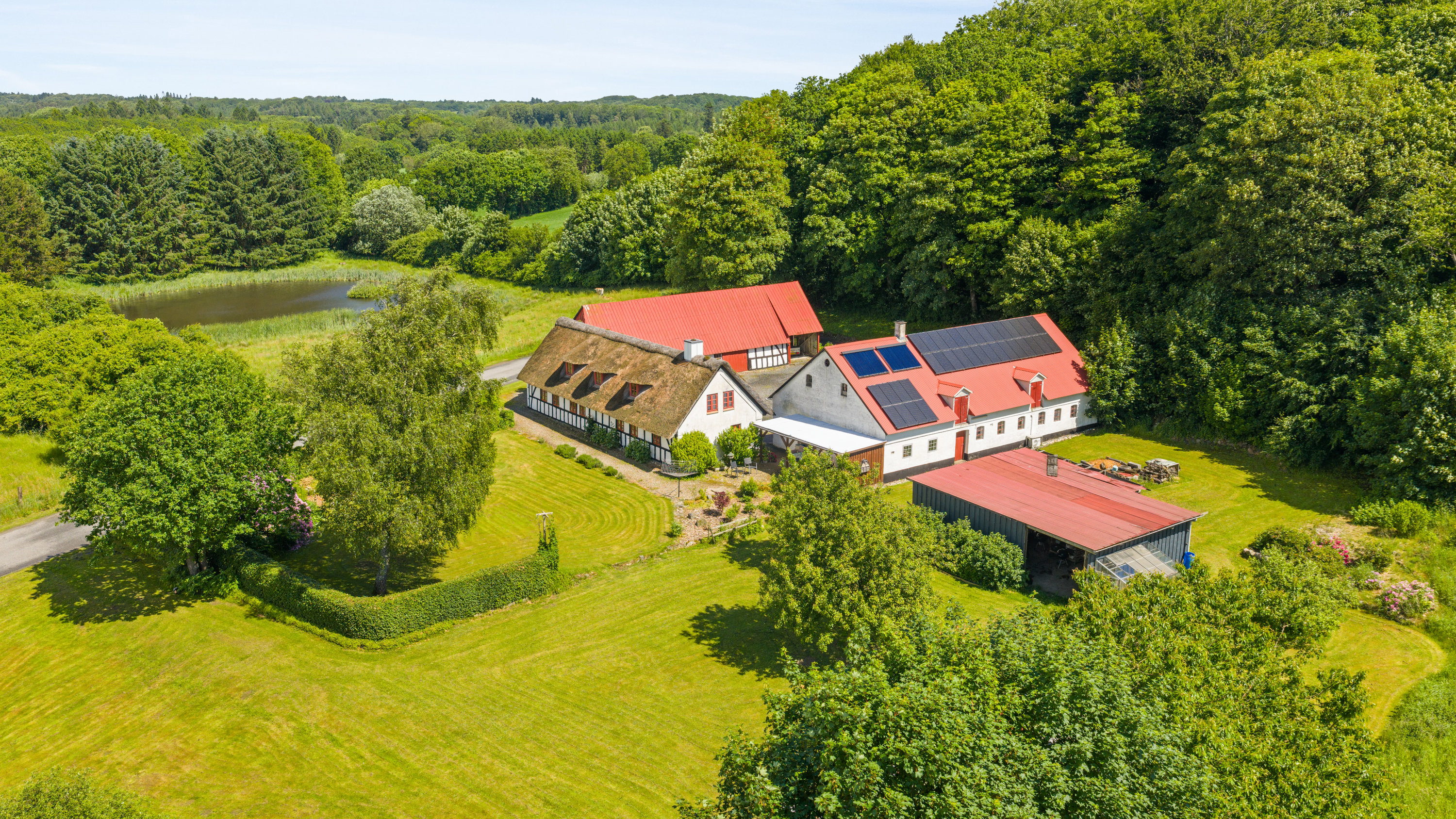Landejendom på Tingkærvej 9 7183 Randbøl.